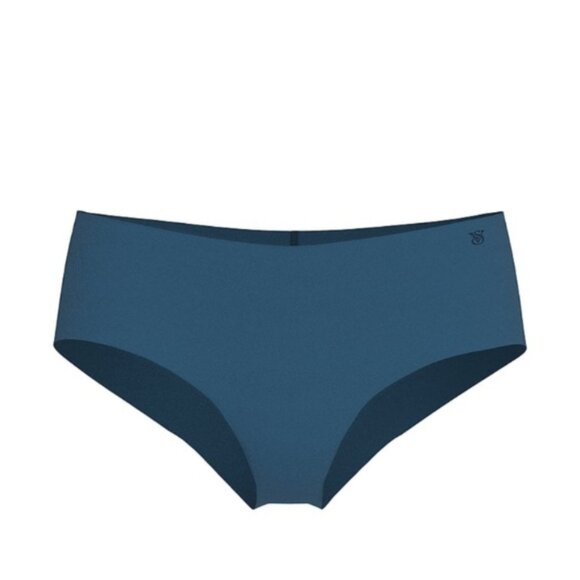 Victoria’s Secret No-Show Strappy Cheeky Panty Midnight Sea Size L (New) - Picture 3 of 4